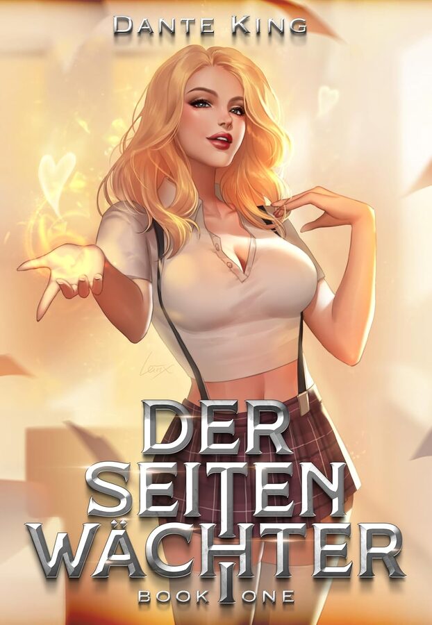 Book cover of Der Seitenwächter Book One by Dante King - Urban Fantasy German edition
