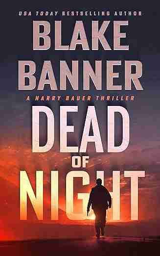Book cover of Dead of Night by Blake Banner - Crime Thriller localized for German market