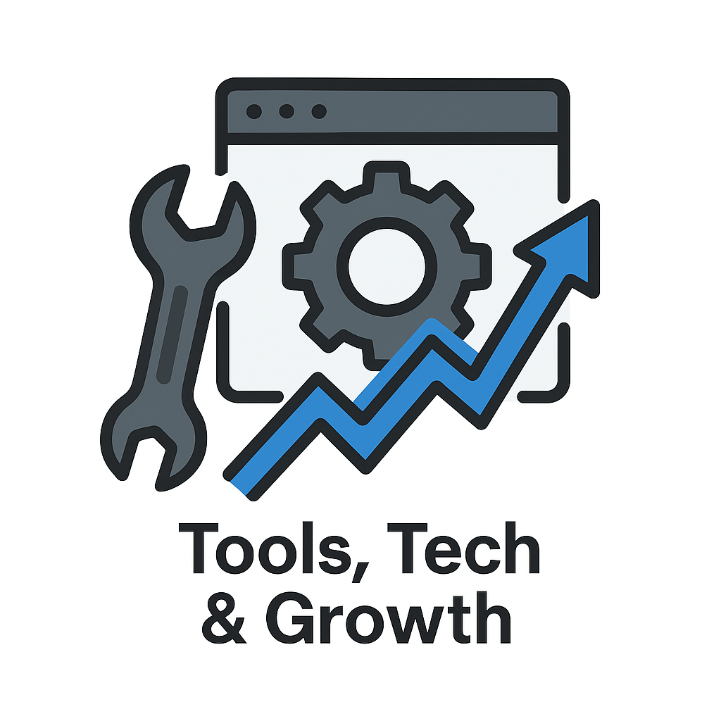 Tools, Tech & Growth Category Logo